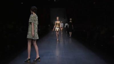 Dolce & Gabbana a/i 2013/14 Women: Monreale Cathedral Mosaics