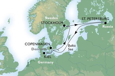 L’estate di MSC Crociere nel Nord Europa