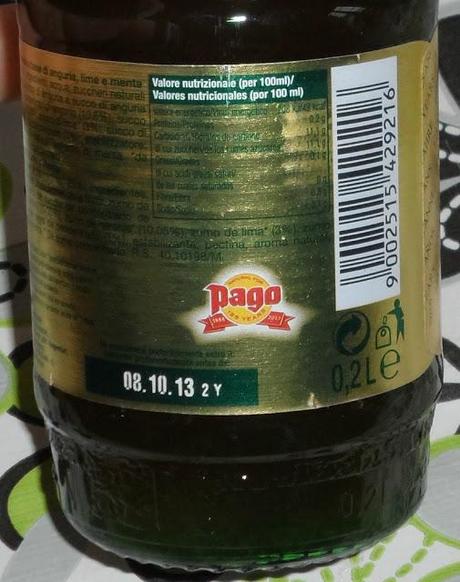 Il nuovo succo di frutta Pago: Anguria, Lime e Menta.