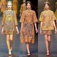Dolce & Gabbana: Il mosaico sartoriale .... Review dalla stampa