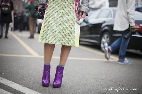 Streestyle MFW 13/14: Mix of colors and patterns