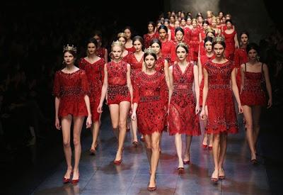 Milano fashion week: un trionfo per Dolce e Gabbana