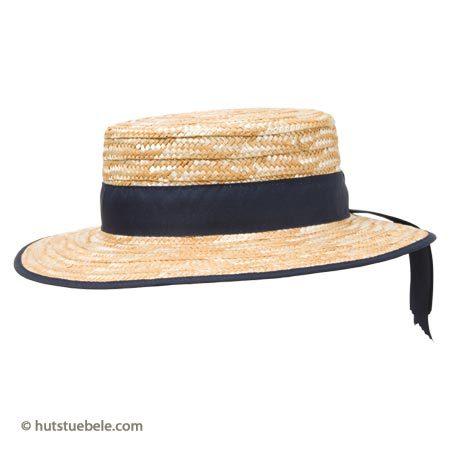 cappello da gondoliere, cappello in paglia con nastro blu, panama, cappello panama, Hutstuebele, cappelli Hutstuebele, cappelli online, cappelli shopping online