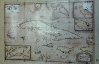 Assassin's Creed IV: Black Flag : diffusa la mappa del gioco ?