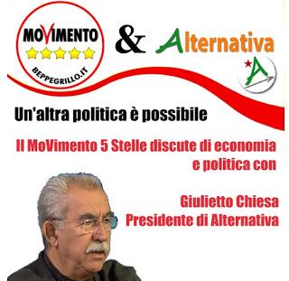 L'economista del movimento di Grillo sostiene gli Stati Uniti d'Europa (come Monti) e l'abolizione del contante (e in questo è più radicale di Monti e Bersani messi assieme). Inoltre Grillo riceve il plauso di un dirigente della Goldman Sachs e ...