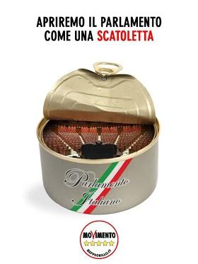 Beppe Grillo Apriremo il Parlamento come una scatoletta di tonno foto - Fico secco 2.0
