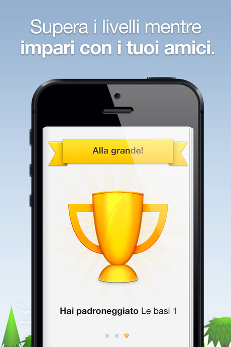 Impara l'inglese con Duolingo iPhone Impara l'inglese con Duolingo iPhone