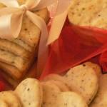 cuori di crackers alle alghe