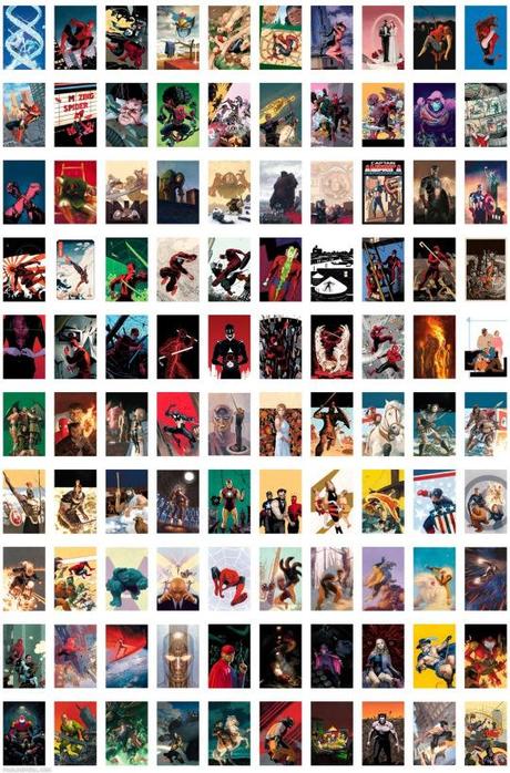 100 copertine Marvel da Paolo Rivera (clicca per ingrandire)