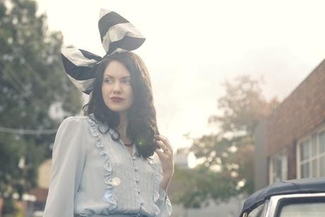 Bows: on headbands Bows: on headbands