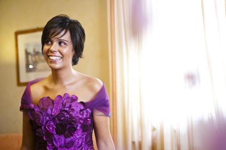 Matrimonio civile simply chic: colore viola per la sposa 1 (7)