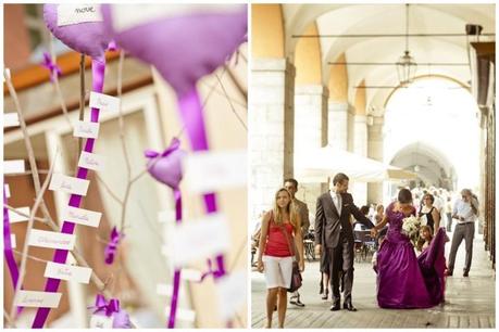 Matrimonio civile simply chic: colore viola per la sposa 25e30 (FILEminimizer)