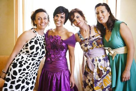 Matrimonio civile simply chic: colore viola per la sposa 1 (8)
