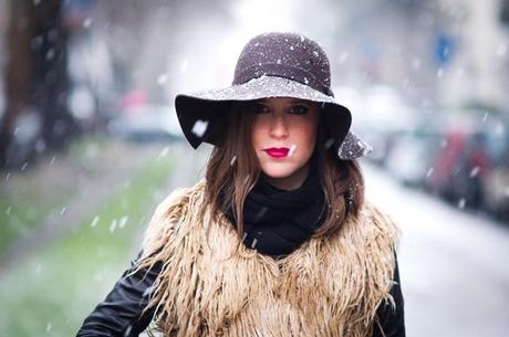 MFW Day 3 - The Outfit: Yellow in the snow