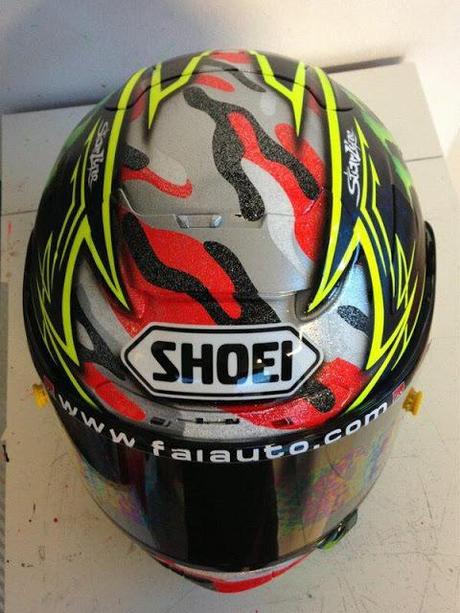 Shoei X-Spirit II C.Davies 2013 by Starline Shoei X-Spirit II C.Davies 2013 by Starline