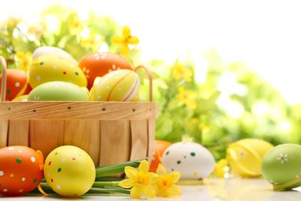 Tavola di Pasqua: uova decorate fai da te