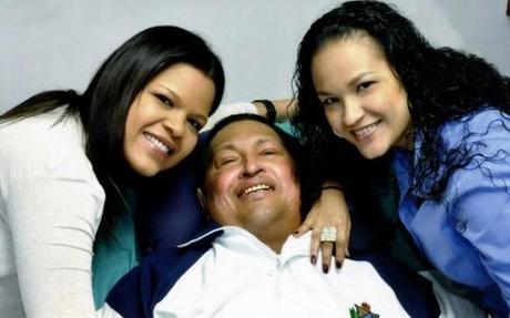 Chavez in ospedale con le figlie