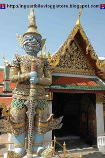 Un inguaribile viaggiatore in Thailandia – Bangkok, Wat Phra Kaew, Yaksha