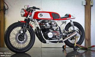 HONDA CB550 EL' DORA M&M; Customs