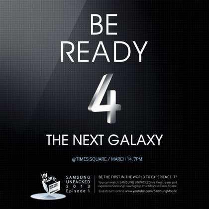presentazione Samsung Galaxy S4