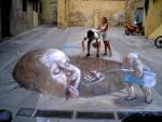 Street art in 3d Street art in 3d