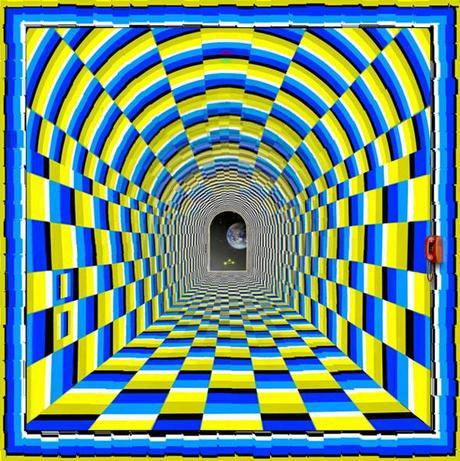 Tunnel Vision Optical Illusion