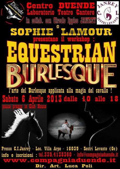  Equestrian Burlesque by Sophie Lamour & Luca Poii