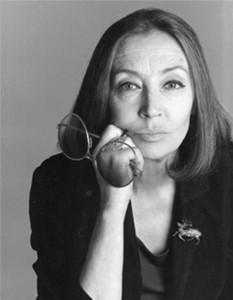 oriana 2 233x300 Oriana Fallaci, Il mio cuore è più stanco della mia voce: un autoritratto autentico.