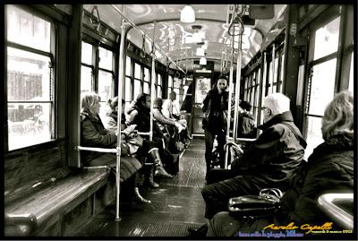 tram nella pioggia, Milano