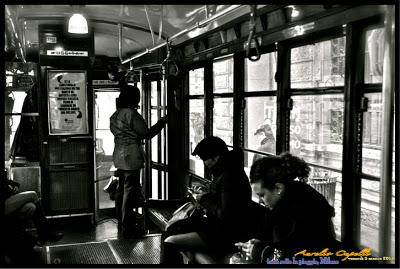 tram nella pioggia, Milano