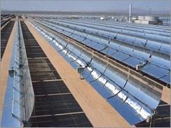Impianto solare termodinamico con pannelli a concentrazione