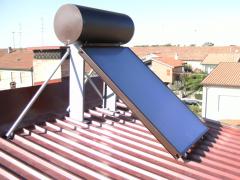 Impianto solare termico domestico per acqua calda sanitaria
