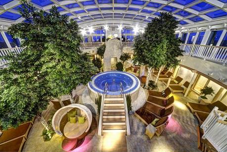 AIDAstella-Wellness-Oase I cantieri Meyer Werft consegnano la nuova AIDA Stella. Il 16 Marzo il battesimo ad Amburgo.