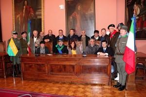 Cividale del Friuli, secondo Raduno Nazionale Fanti Cividale del Friuli - presentazione 2 raduno fanti 06 - 11.03.2013