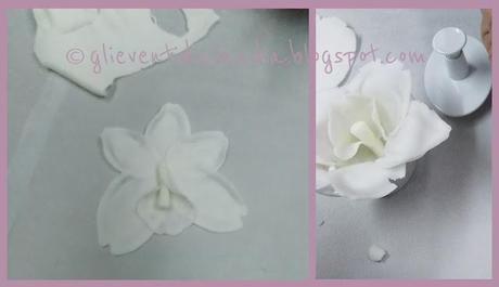 Orchidee e Tulipani......sesta lezione di Cake Design!!!