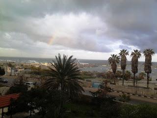 E l'arcobaleno di Gaza