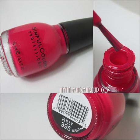 REVIEW || Notd SINFUL COLORS n.395 