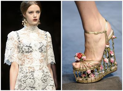 Dolce & Gabbana fall/winter 13/14: Normans art in Sicily.