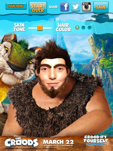 The Croods: Crood-ify Yourself iPad