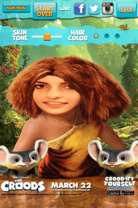 The Croods: Crood-ify Yourself iPhone