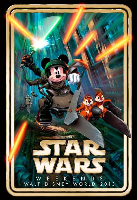 star wars disney poster