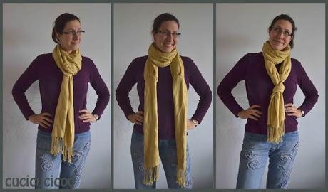 sciarpa scialle - scarf shawl