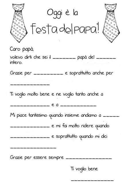 Biglietto scaricabile auguri papà