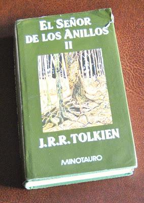 El Senor de los Anillos I e II, edizione spagnola Minotauro 1977