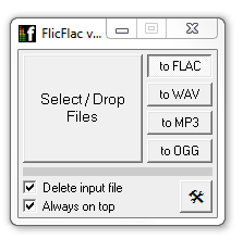 Converti velocemente i tuoi file audio con FlicFlac