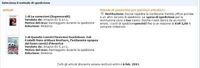 Amazon.it con me ha chiuso!