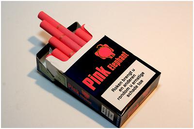 pink cigarettes!