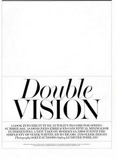 'Double Vision' per Dolce & Gabbana
