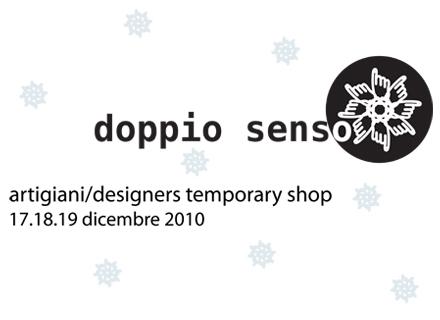 DOPPIO SENSO: TEMPORARY SHOP DOPPIO SENSO: TEMPORARY SHOP