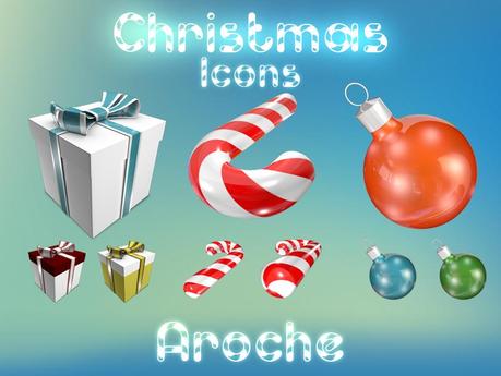 Icone: a Natale ci vuole gusto (18 free icon packs)